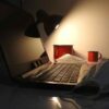 Featured image: Light shadow fro tech worker sleeping during work