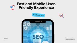 SEO checklists illustration with icons of people, rocket, and analytics charts